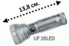 Фонарь Ultra Flash UF 28 LED (28 LED, 3хR03 н/к, алюминий, металлик, коробка)