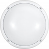 Светильник ОНЛАЙТ 71 622 OBL-R1-7-4K-WH-IP65-LED-SNRV круглый, с оптико-акустическим датчиком (свет+звук) белый
