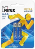 Эл/пит. Mirex LR03 / AAA 1,5V BL2 (2/24/480), блистер