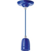 Светильник Navigator 61532 NIL-SF03-012-E27 60Вт 1м. декоративный подвесной, керамический, синий