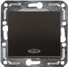 Magenta V01-14-V12-M Выключатель 1-кл. с инд., м-зм Nero (черный) 10005